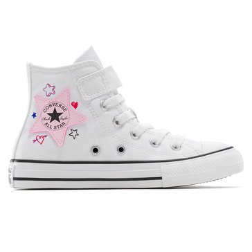 Converse Little Girls' CTAS Hi Doodles Sneaker