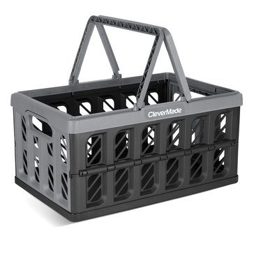 CleverMade Collapsible 24L Shopping Basket