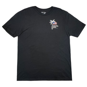 Coastal Edge Men's Freedom Ring Flag USA Tee