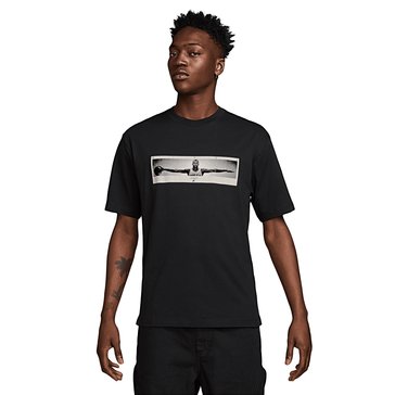 Jordan Men's NC Wings Photo Short Sleeve Crew