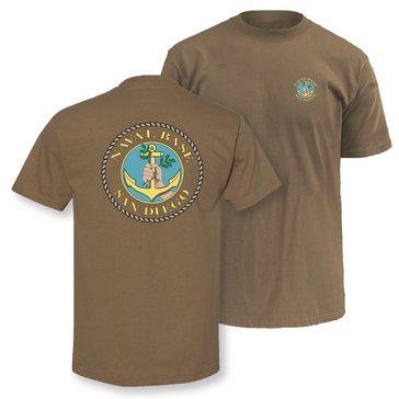 Navy Pride Unisex Naval Base San Diego Short Sleeve Tee
