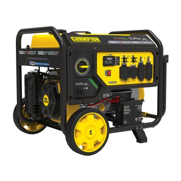 Champion 8500 Watt Dual Fuel Portable Generator with CO Shield