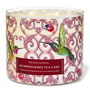 Bath & Body Works Hummingbird Tea Cake 3-Wick Candle