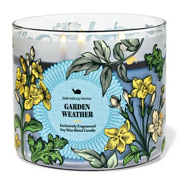 Bath & Body Works Garden Weather 3-Wick Candle