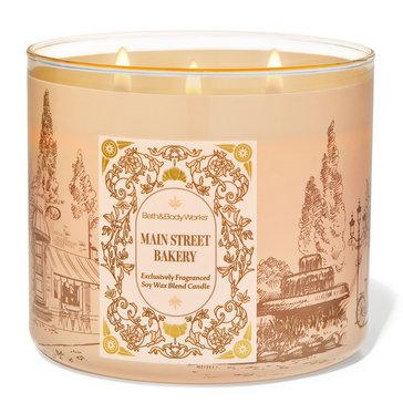 Bath & Body Works Main Street Bakery 3-Wick Candle
