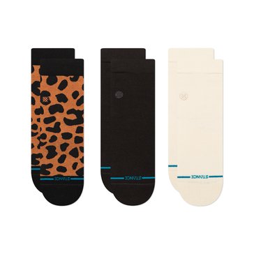 Stance Womens Animaniac Quarter Socks 3-Pack