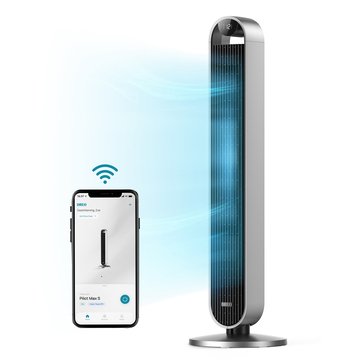 Dreo Oscillating 42 Smart Tower Fan Remote With Alexa Google