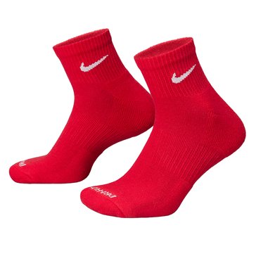 Nike Men's Everyday Plus Cushioned Quarter Crew Socks 3-Pack