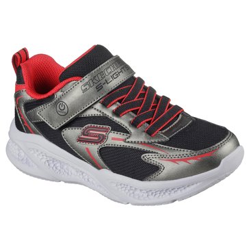 Skechers Little Boys Meteor Lights Sneaker