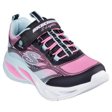 Skechers Little Girls Cosmic Glow Sneaker