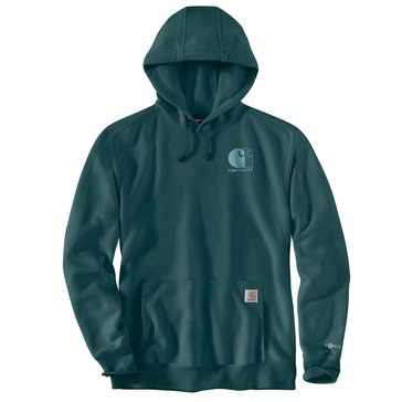 Carhartt Men's Force Relaxed Fit Lightweight Logo Graphic Pullover Sweatshirt