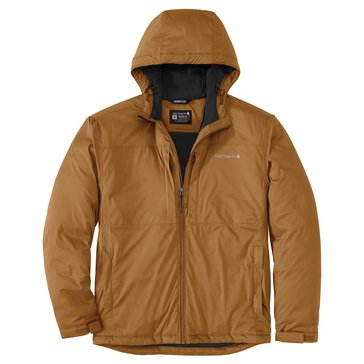 Carhartt Men's Rugged Flex Relaxed Fit Lightweight Stretch Insulated Hooded Jacket
