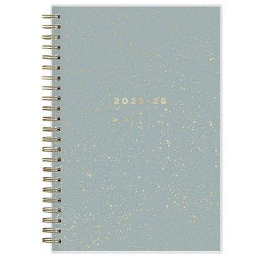 Blue Sky Splatter Jot Frosted 5x8 Planner