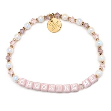 Little Words Project Choosing Me Beaded Stretch Bracelet