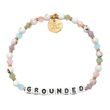 Little Words Project Grounded Beaded Stretch Bracelet