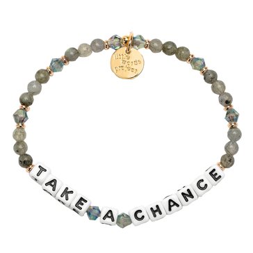 Little Words Project Take A Chance Beaded Stretch Bracelet