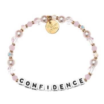 Little Words Project Confidence Beaded Stretch Bracelet