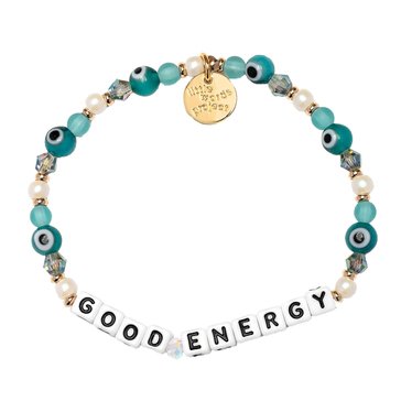 Little Words Project Good Energy Beaded Stretch Bracelet