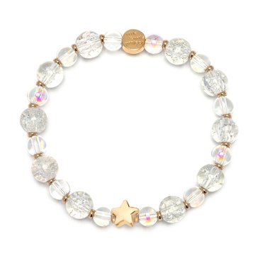 Little Words Project Star Stacker Beaded Stretch Bracelet