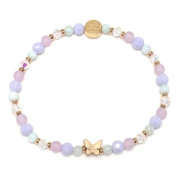 Little Words Project Butterfly Stacker Beaded Stretch Bracelet