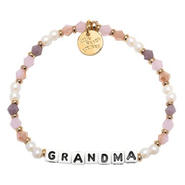 Little Words Project Grandma Beaded Stretch Bracelet
