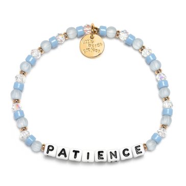 Little Words Project Patience Beaded Stretch Bracelet