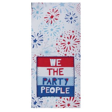 Kay Dee Patriotic Party People Tea Towel