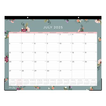 Blue Sky Calendar Year 2025-26 Desk Pad