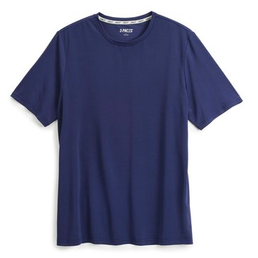 3 Paces Mens Short Sleeve Texture Tee