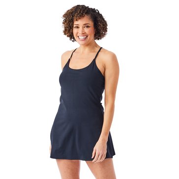 3 Paces Womens Dress With Built In Short 