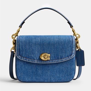 COACH Washed Denim Cassie Crossbody 19