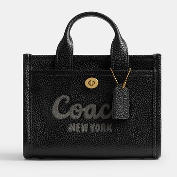 COACH Bubble Leather Cargo Tote 20