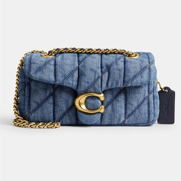 COACH Quilted Denim Tabby Shoulder Bag 20