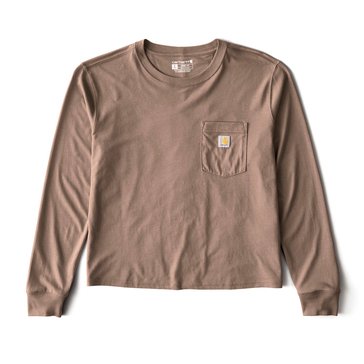 Carhartt Women's Fiber Series Loose Fit Long Sleeve Pocket Tee