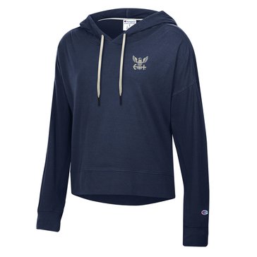 Champion Women's U.S. Navy Eagle Women's Sueded Touch Hood