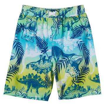 iXtreme Little Boys' Dinosaur Swim Trunks