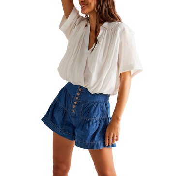 Free People Women's Fleur Denim Short