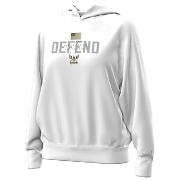 Under Armour Womens U.S. Navy Defend Icon Fleece Hoodie