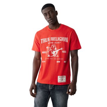 True Religion Men's Short Sleeve Srs Graphic Tee