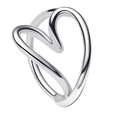 Pandora Essence Organically Shaped Heart Ring