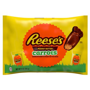 Reese's Milk Chocolate & Peanut Butter Creme Carrots, 9oz