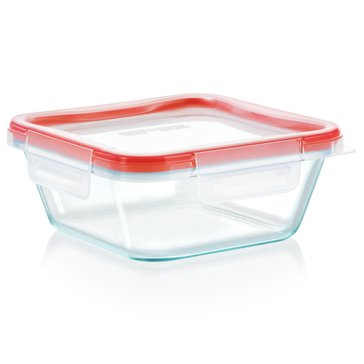 Pyrex Freshlock 4-Cup Square Storage Container