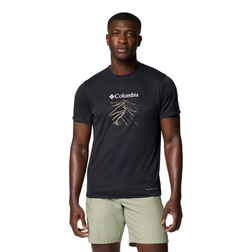 Columbia Men's Zero Rules Light Short Sleeve Graphic Crew