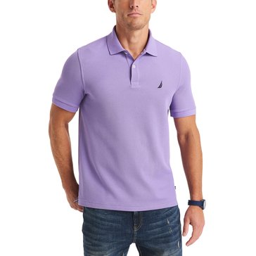 Nautica Men's Short Sleeve Sustainable Classic Fit Deck Polo