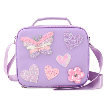 Omg Accessories Butterfly Hearts Daisy Lunch Bag