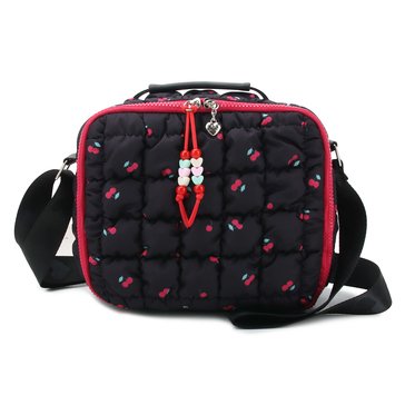 Omg Accessories Cherry Scrunch Lunch Bag