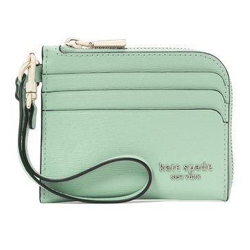 Kate Spade New York Devin Saffiano Leather Coin Card Case Wristlet