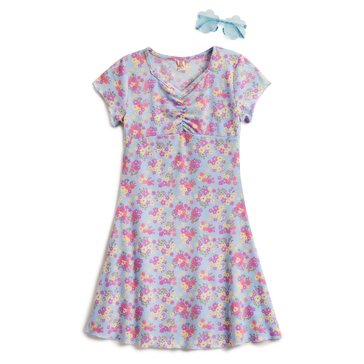 Sweet Butterfly Little Girls' Print Knit Dress