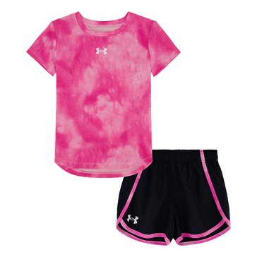 Under Armour Toddler Girls' Fog Wash Short Sets