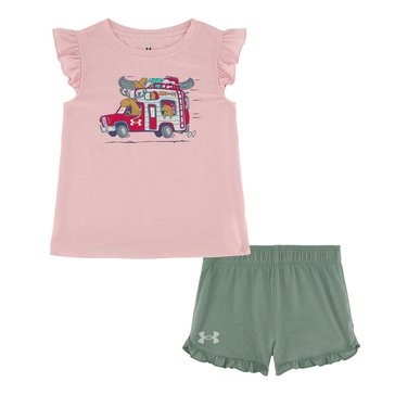 Under Armour Toddler Girls' Friends Ride Skort Sets